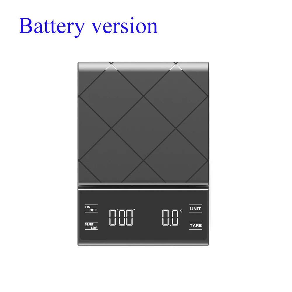 Cântar electronic de bucătărie digital 3 kg/0,1 g, cântar electronic de cafea de înaltă precizie, portabil, cu cronometru, pentru espresso